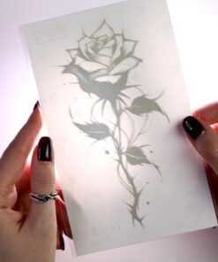 Джагуа тату Троянда